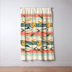 Sardines on Stripes Window Curtain Gallery Image 3
