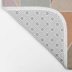 Abstract bauhaus Shapes Bath Mat Gallery Image 2