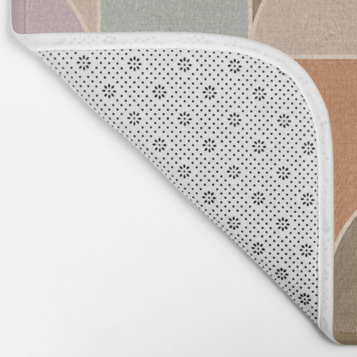 Abstract bauhaus Shapes Bath Mat Gallery Image 2