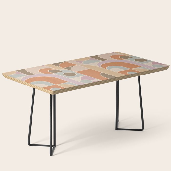 Abstract bauhaus Shapes Coffee Table Gallery Image 1