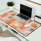 Abstract bauhaus Shapes Desk Mat Gallery Image 2