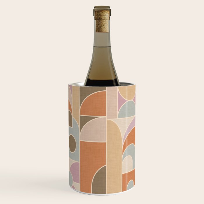 Abstract bauhaus Shapes Wine Chiller Gallery Image 1