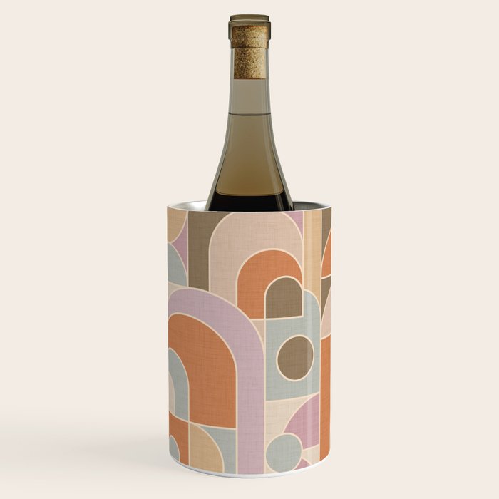 Abstract bauhaus Shapes Wine Chiller Gallery Image 2
