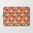 Strawberry Pattern on Pink Laptop Sleeve Gallery Image 1