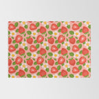 Strawberry Pattern on Pink Rug Gallery Image 2