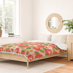 Strawberry Pattern on Pink Duvet Cover Gallery Image 2