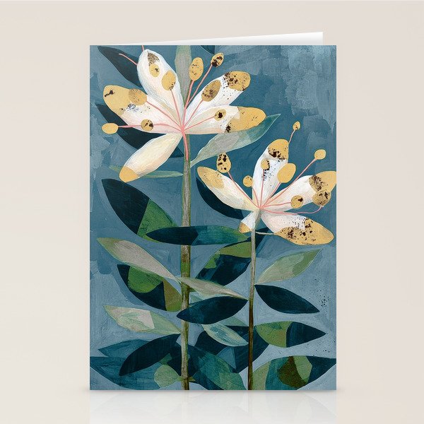 Modern Botanical Duo Stationery Card Gallery Image 2