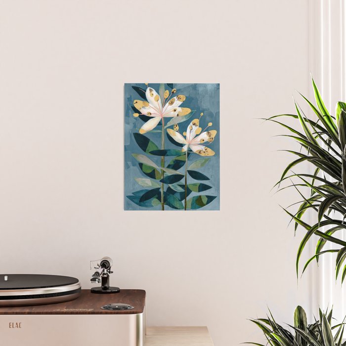 Modern Botanical Duo Poster Gallery Image 2