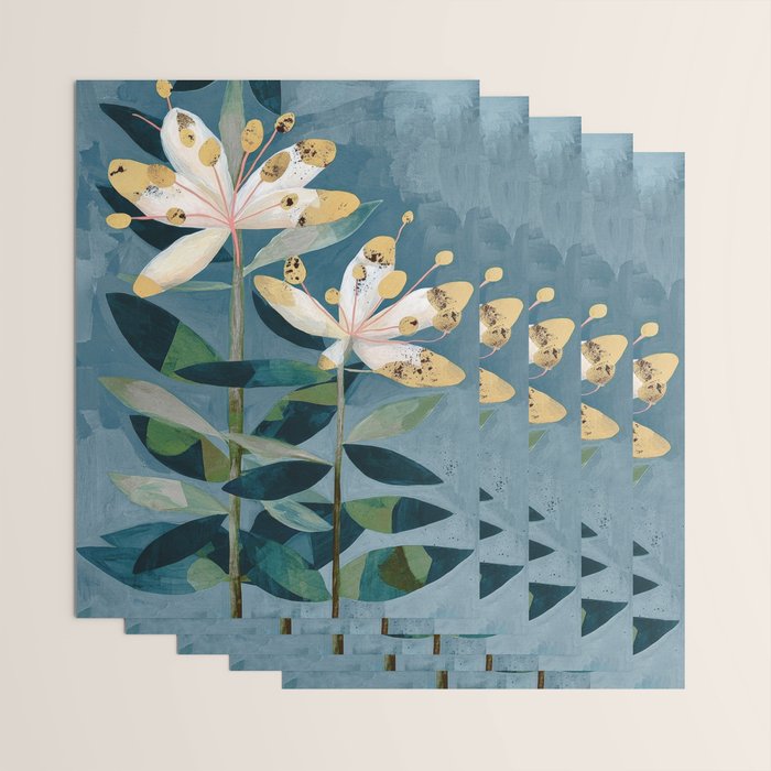 Modern Botanical Duo Wrapping Paper Gallery Image 3