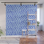 Blue Tides Wall Mural Gallery Image 1