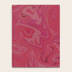 Viva magenta abstract marble Notebook Gallery Image 4