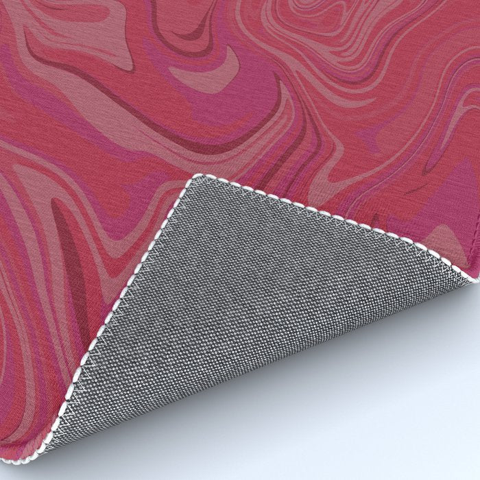 Viva magenta abstract marble Rug Gallery Image 4