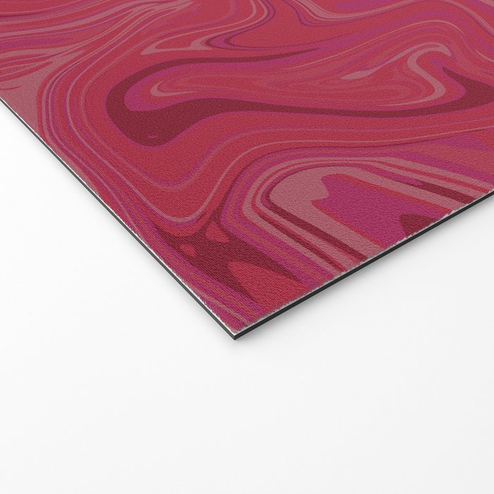 Viva magenta abstract marble Welcome Mat Gallery Image 2