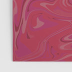 Viva magenta abstract marble Poster Gallery Image 3