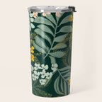 autumn leaves emerald Travel Mug Gallery Image 2
