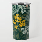 autumn leaves emerald Travel Mug Gallery Image 1