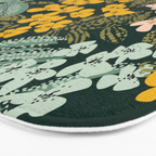 autumn leaves emerald Bath Mat Gallery Image 3