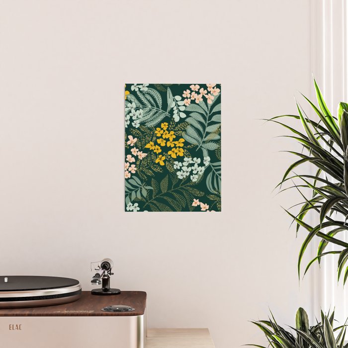 autumn leaves emerald Poster Gallery Image 2
