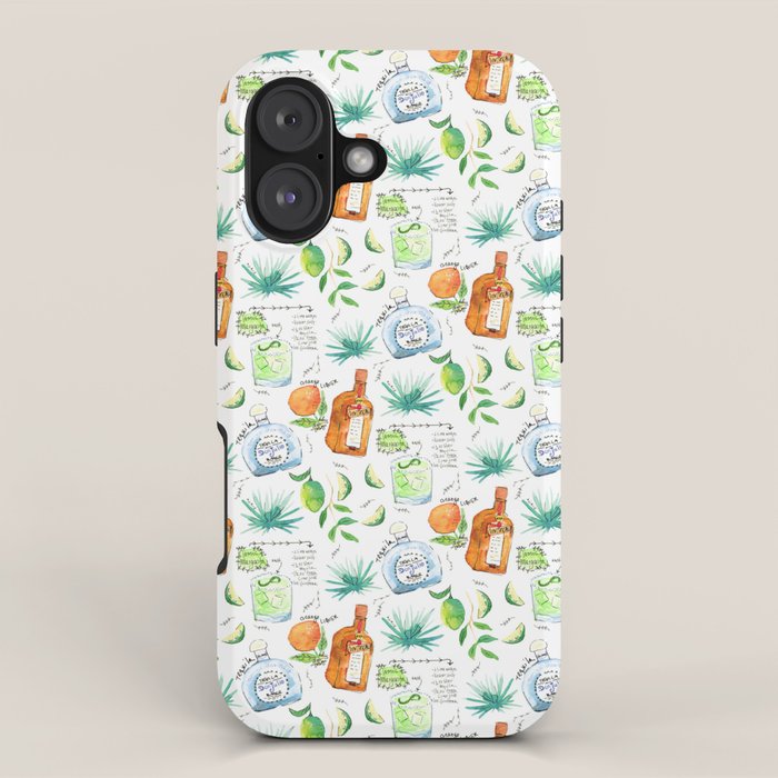 Classic Margarita Cocktail Recipe iPhone Case Gallery Image 1