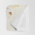 Boho Summer Vibes Throw Blanket Gallery Image 3