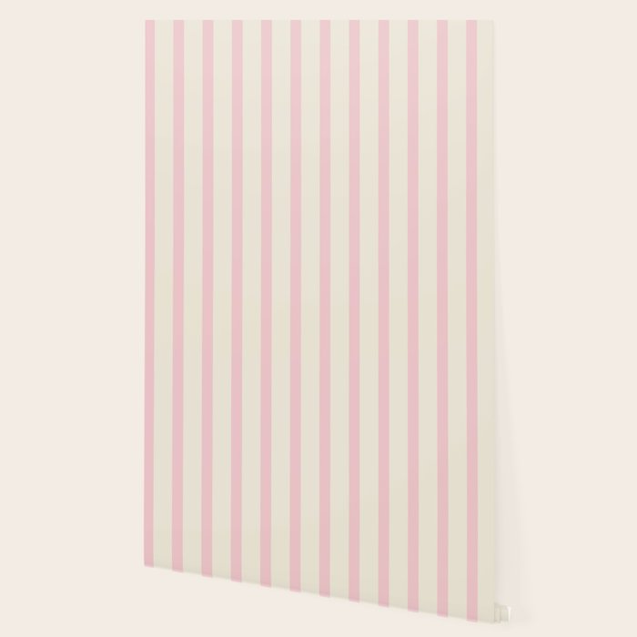 Pink Striped Wallpaper Gallery Image 2