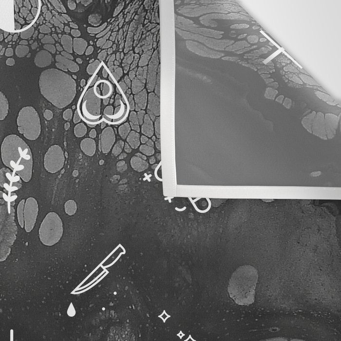 YOU'RE SO DARK Wall Tapestry Gallery Image 3