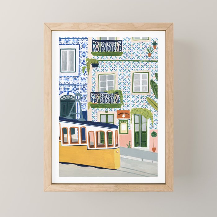 Lisbon Mini Art Print Gallery Image 1