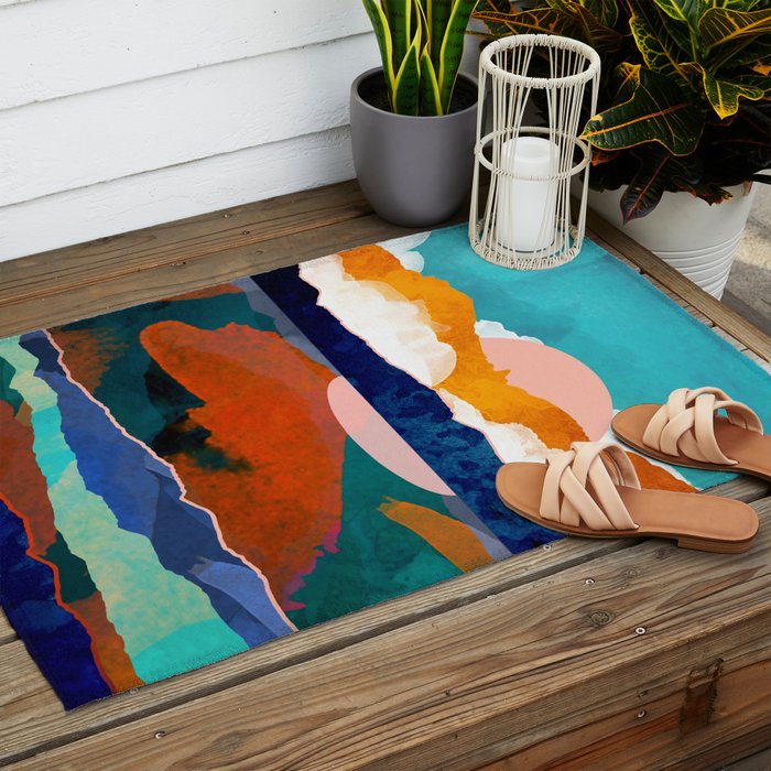 Fallscape Outdoor Rug Gallery Image 2