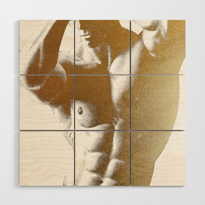 Obscured 2 - Painting Wood Wall Art Gallery Image 1
