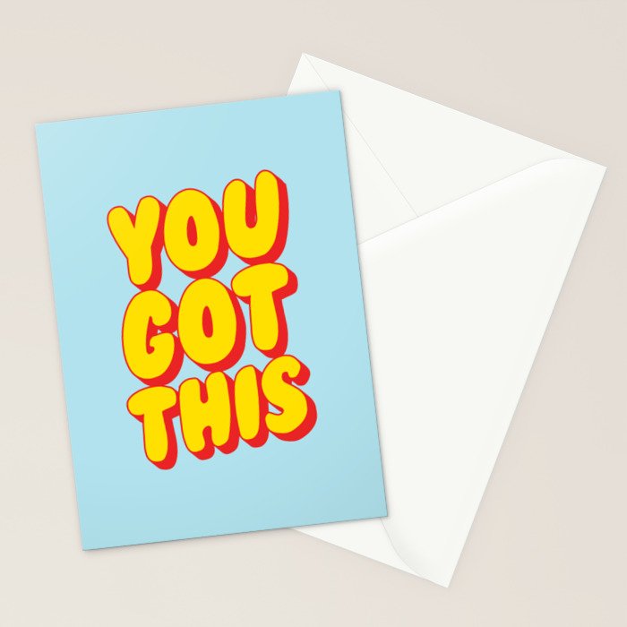 You Got This Stationery Card Gallery Image 2