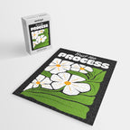 Trust the Process: Flower Market | Typography Edition 01 Jigsaw Puzzle Gallery Image 2