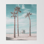 Venice Beach Throw Blanket Gallery Image 2