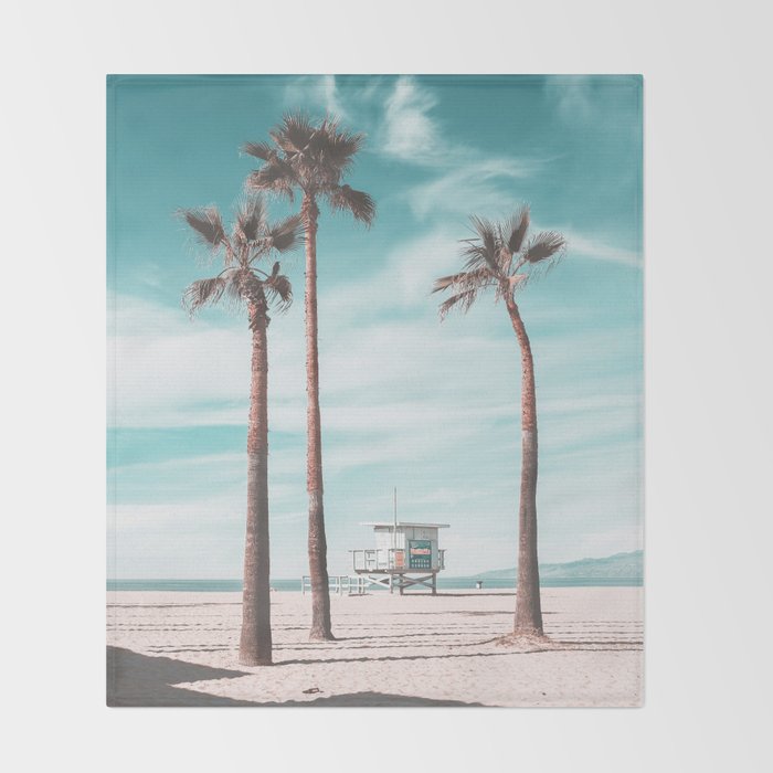 Venice Beach Throw Blanket Gallery Image 2