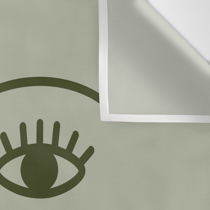 Wink (Green) Wall Tapestry Gallery Image 3
