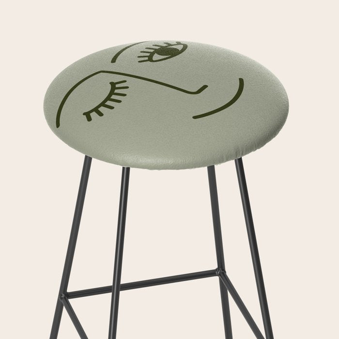 Wink (Green) Stool Gallery Image 2