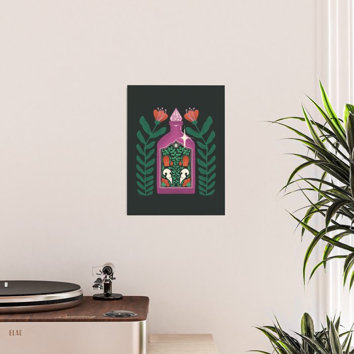 Purple Crystal Potion Poster Gallery Image 2
