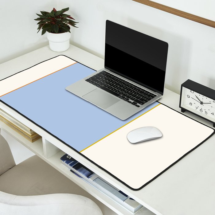 Poolside Color Block Desk Mat Gallery Image 2