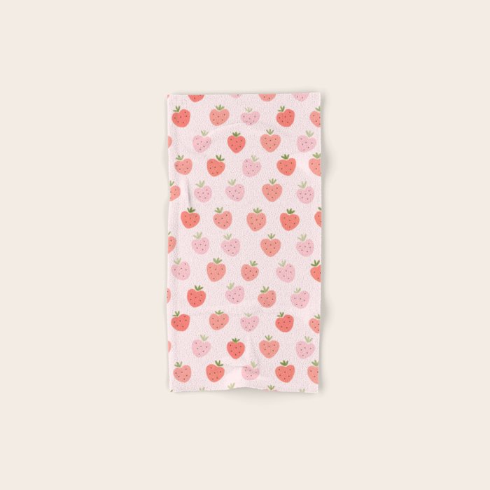 Strawberry Sweet Delights Bath Towel Gallery Image 1