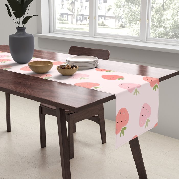 Strawberry Sweet Delights Table Runner Gallery Image 2