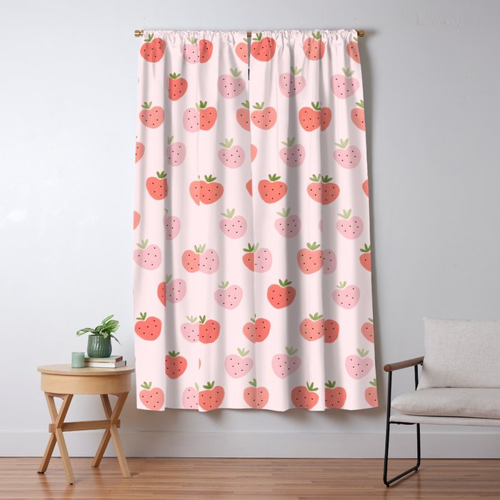 Strawberry Sweet Delights Window Curtain Gallery Image 5