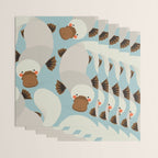Platypus, Animal Portrait Wrapping Paper Gallery Image 3