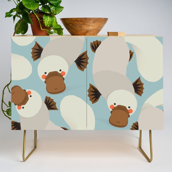 Platypus, Animal Portrait Credenza Gallery Image 1