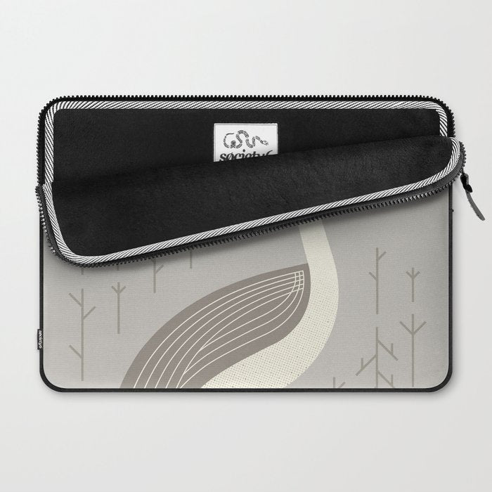 Brolga, Bird of Australia Laptop Sleeve Gallery Image 2