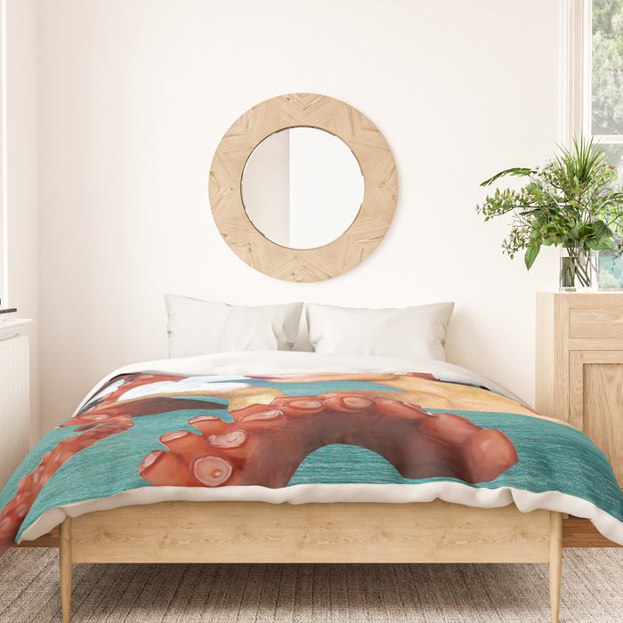Ursula the Sea Creature Duvet Cover Gallery Image 3
