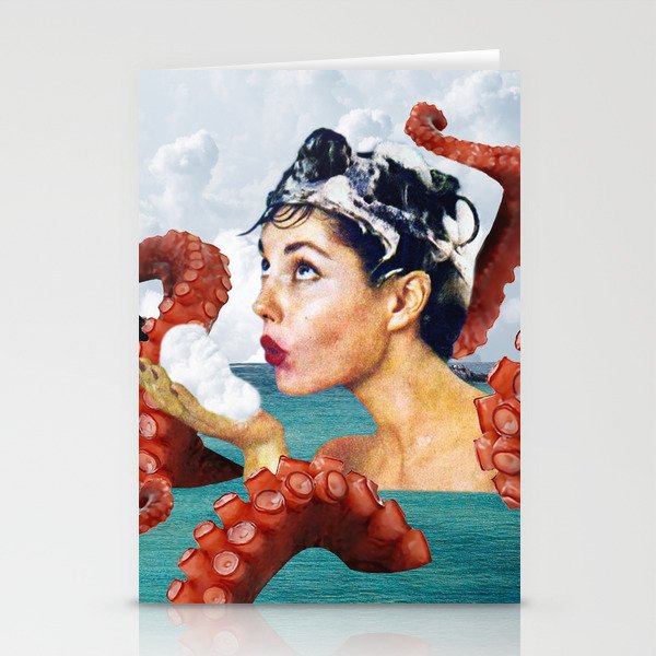 Ursula the Sea Creature Stationery Card Gallery Image 2
