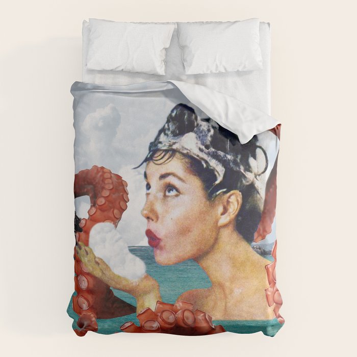 Ursula the Sea Creature Duvet Cover Gallery Image 1