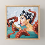 Ursula the Sea Creature Mini Art Print Gallery Image 1