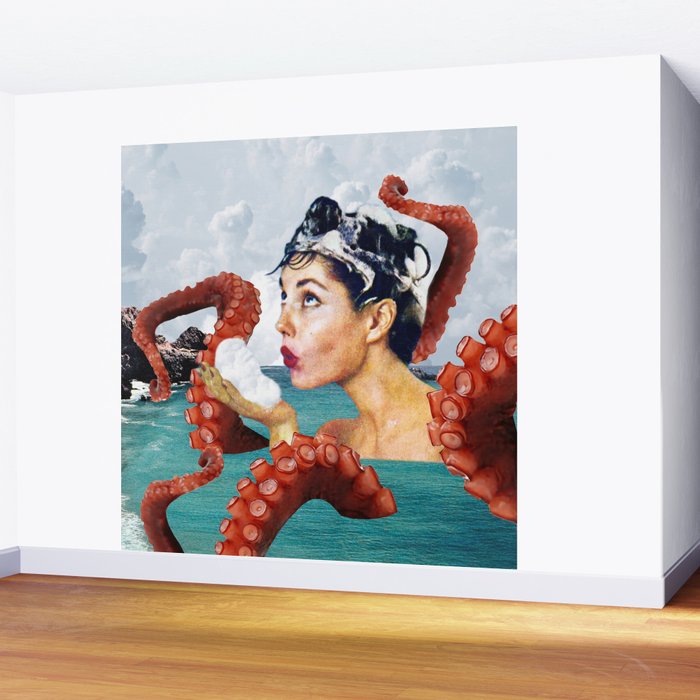Ursula the Sea Creature Wall Mural Gallery Image 2