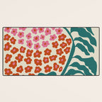 Fern floral farm Desk Mat Gallery Image 3