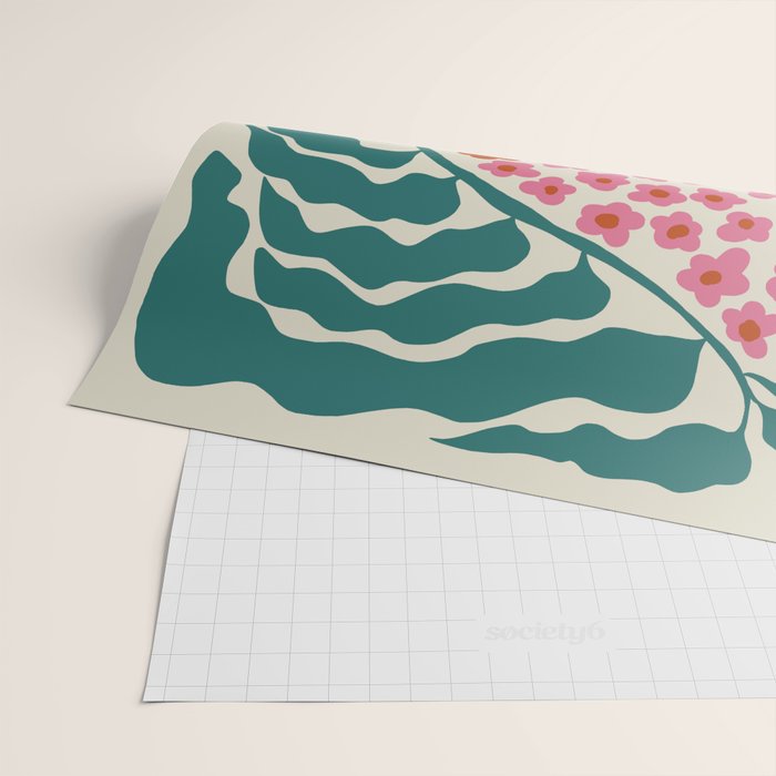 Fern floral farm Wrapping Paper Gallery Image 2